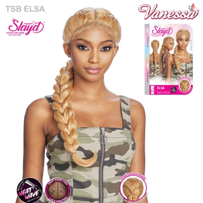 Vanessa Slayd Dual Texture Braid Lace Front Wig - TSB ELSA